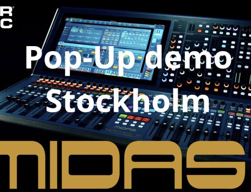 Midas pop-up demo I Stockholm 3 December